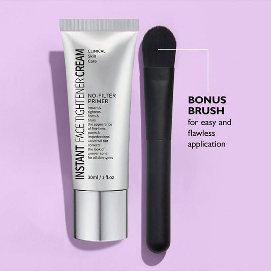 🔥🔥Begrenzter Verkauf： Kaufen Sie 1 und erhalten 1 gratis🌼Instant Makeup Primer für das Gesicht No-Filter Primer Instant Skin Tightener