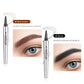💕Kaufen Sie 2 und erhalten Sie 10% Rabatt✨3D-Wasserfester Microblading Augenbrauenstift mit 4-zackiger Spitze