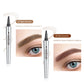 💕Kaufen Sie 2 und erhalten Sie 10% Rabatt✨3D-Wasserfester Microblading Augenbrauenstift mit 4-zackiger Spitze