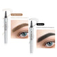 💕Kaufen Sie 2 und erhalten Sie 10% Rabatt✨3D-Wasserfester Microblading Augenbrauenstift mit 4-zackiger Spitze