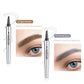 💕Kaufen Sie 2 und erhalten Sie 10% Rabatt✨3D-Wasserfester Microblading Augenbrauenstift mit 4-zackiger Spitze