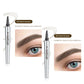 💕Kaufen Sie 2 und erhalten Sie 10% Rabatt✨3D-Wasserfester Microblading Augenbrauenstift mit 4-zackiger Spitze