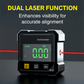 💥50% RABATT🔥4-seitiger magnetischer digitaler Winkelmesser mit Laser