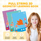 💛50% RABATT- Geschenke für Kinder-Pull String 3D Geometry Lernbuch💠